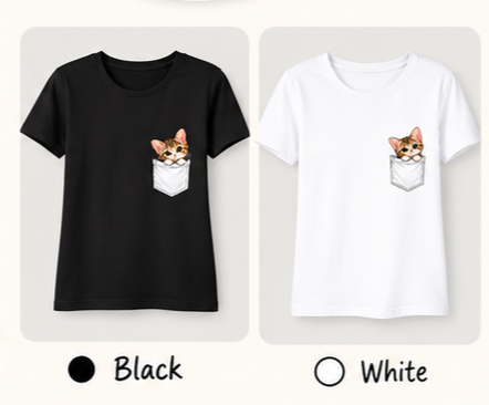 Just a Girl & Her Cat - Women's Classic T-Shirt