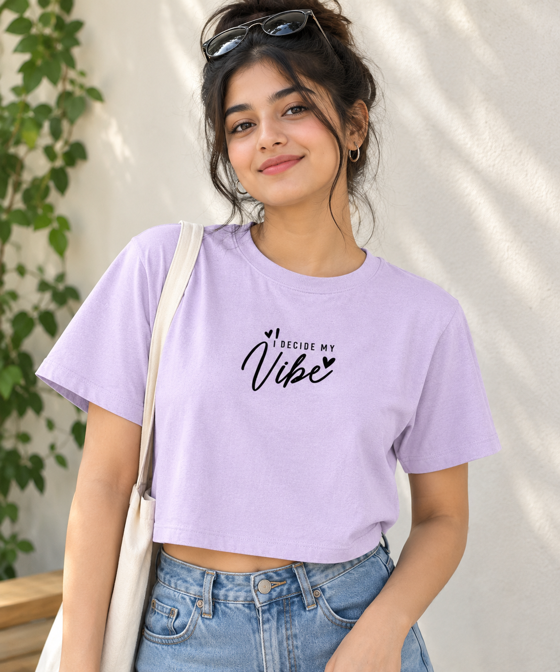 Khud Ki Queen – Women’s Graphic T-Shirt | Feminine Statement Baby Tee